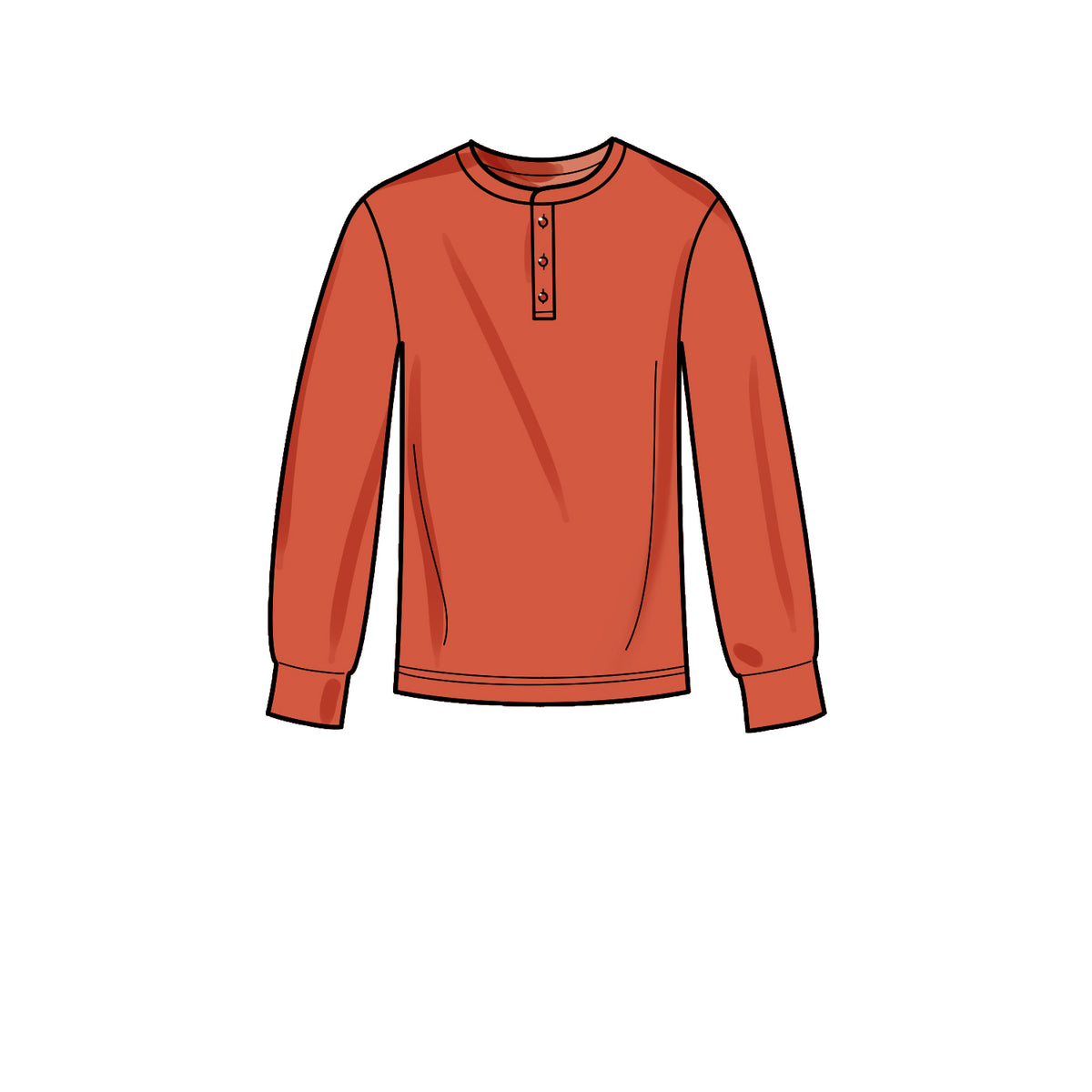 Simplicity S9315 sewing pattern envelope showing men's & boys' casual wear designs