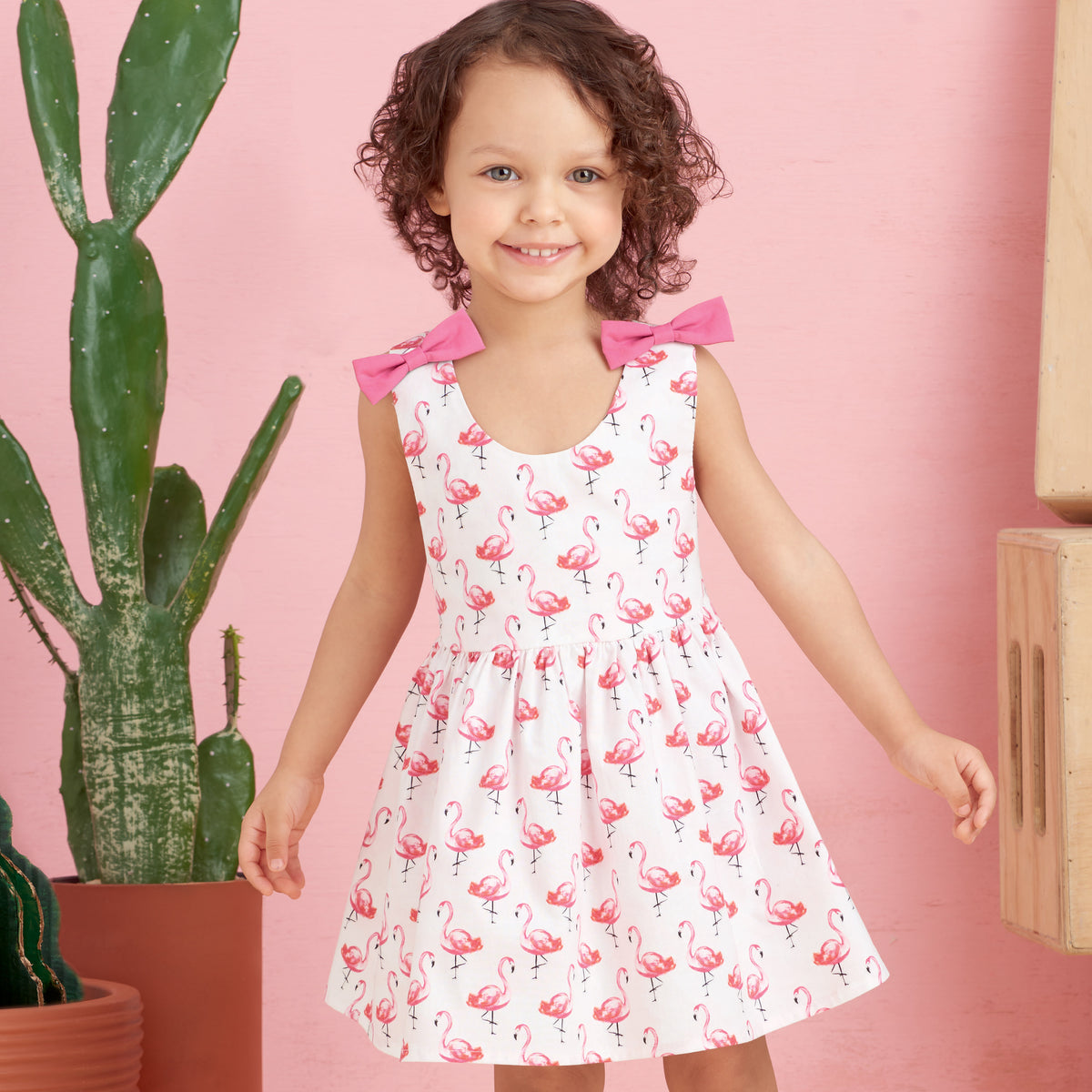 Simplicity S9319 sewing pattern envelope showing toddler casual wear designs