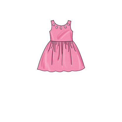 Simplicity S9320 sewing pattern envelope showing child's dress designs