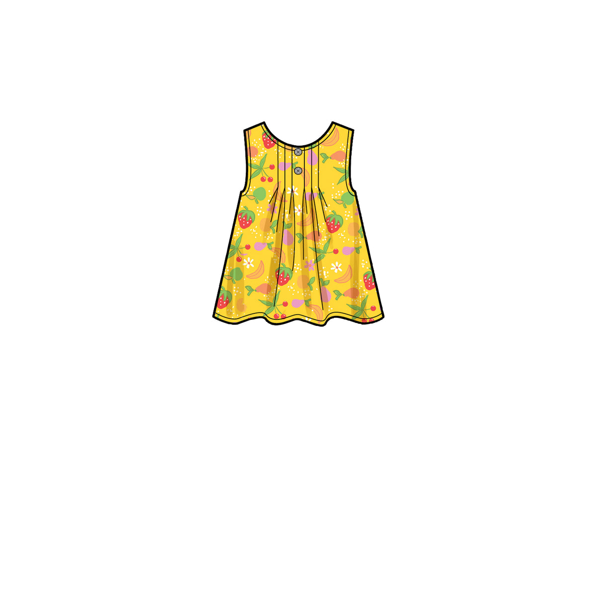 Simplicity S9321 sewing pattern envelope showing child's casual wear designs