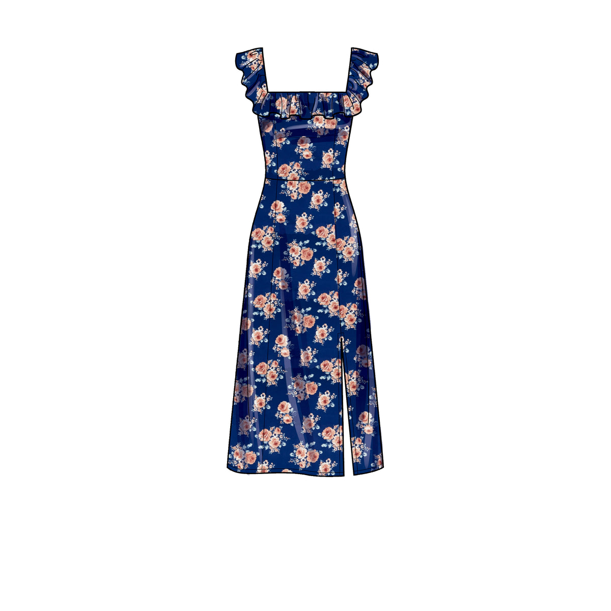 Simplicity S9326 sewing pattern envelope showing misses' dress designs