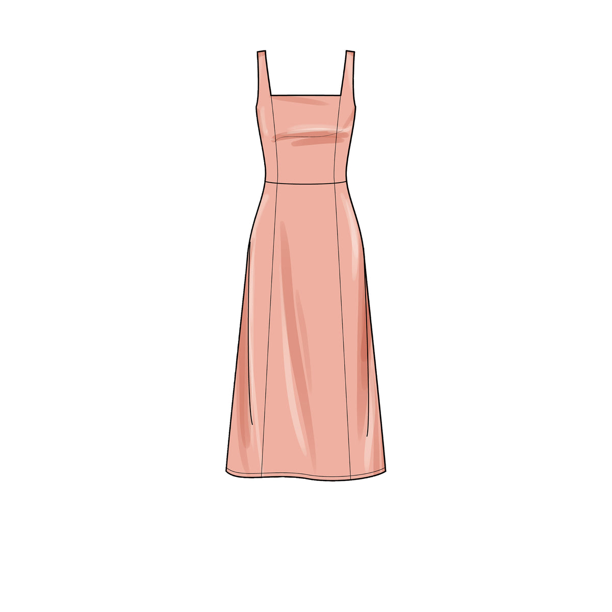 Simplicity S9326 sewing pattern envelope showing misses' dress designs