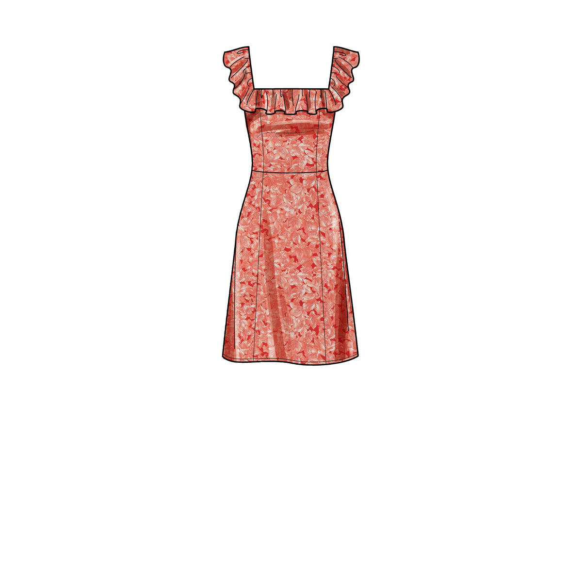 Simplicity S9326 sewing pattern envelope showing misses' dress designs