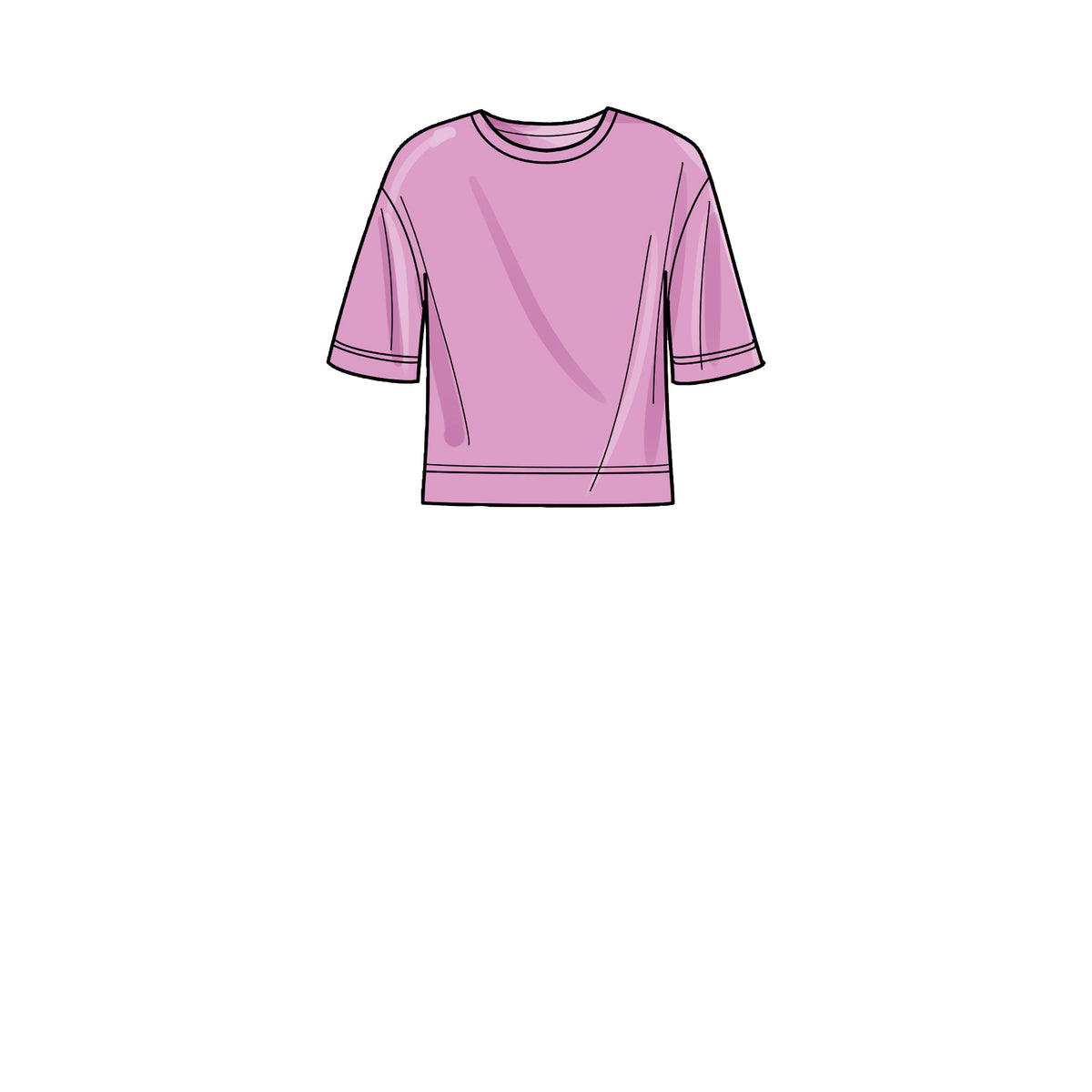 Simplicity S9337 sewing pattern envelope showing unisex casual outfits