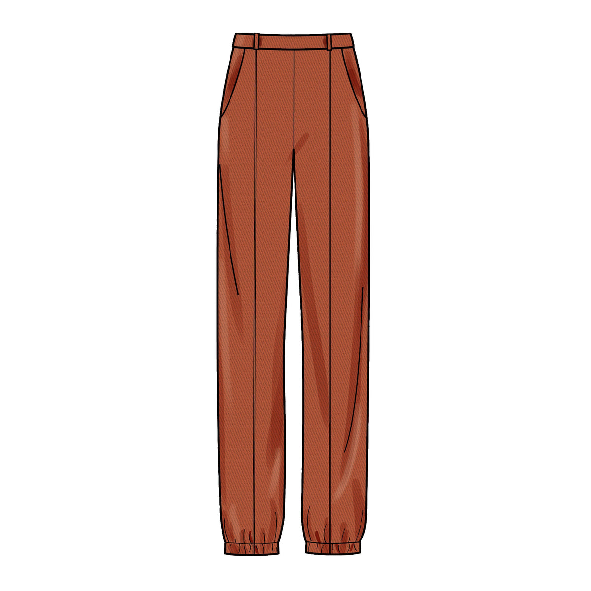 Simplicity S9376 sewing pattern envelope showing women's skirts and trousers