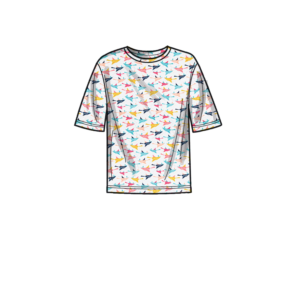Simplicity S9394 sewing pattern envelope showing children's hoodies, trousers and T-shirts