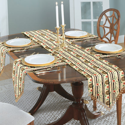 Simplicity S9401 sewing pattern envelope showing tablecloth, napkins, runner and place mats