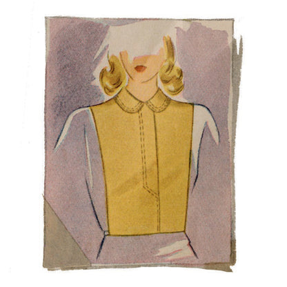 Simplicity S9448 sewing pattern envelope showing women's top and waistcoat