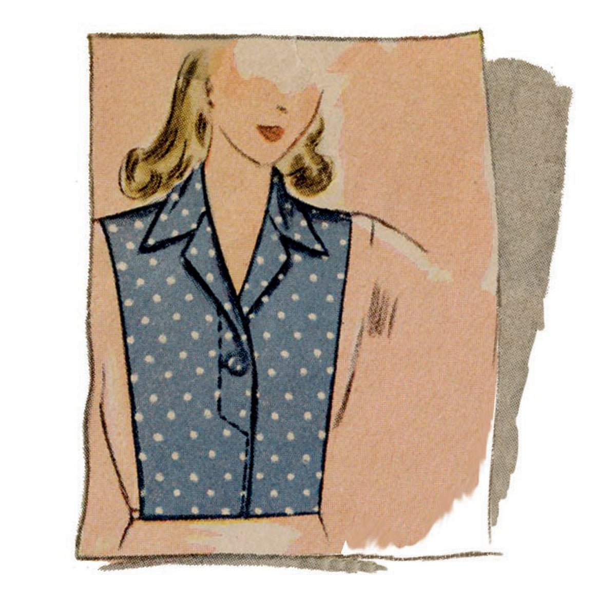 Simplicity S9448 sewing pattern envelope showing women's top and waistcoat