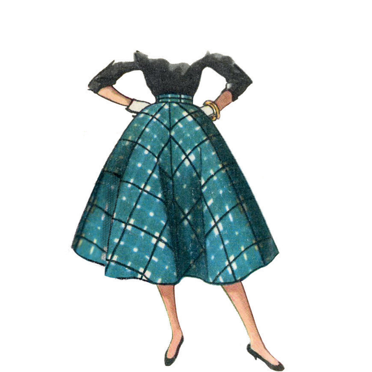 Simplicity S9449 sewing pattern envelope showing women's dress
