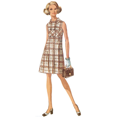 Simplicity S9466 sewing pattern envelope showing dress