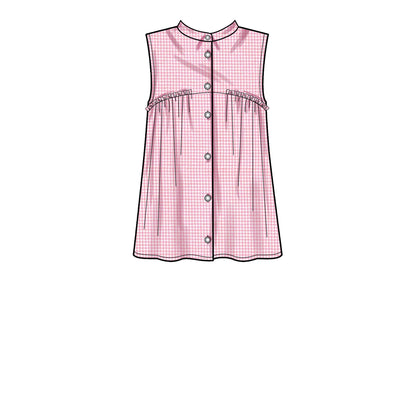 Simplicity S9467 sewing pattern envelope showing tops and vests