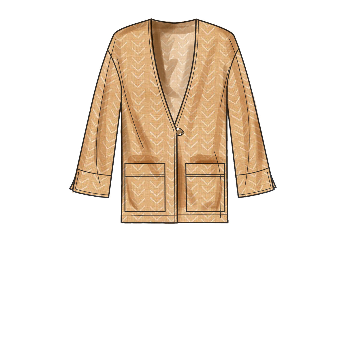 Simplicity S9468 sewing pattern envelope showing jackets and coats