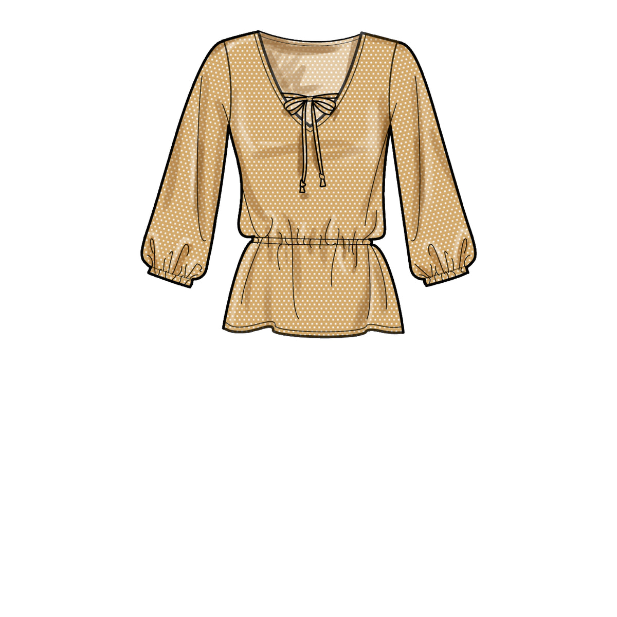 Simplicity S9469 sewing pattern envelope showing tops and vests