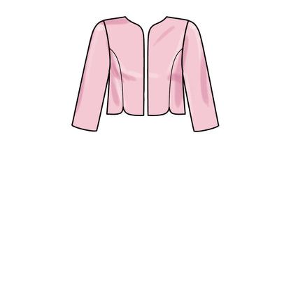 Simplicity S9474 sewing pattern envelope showing dress