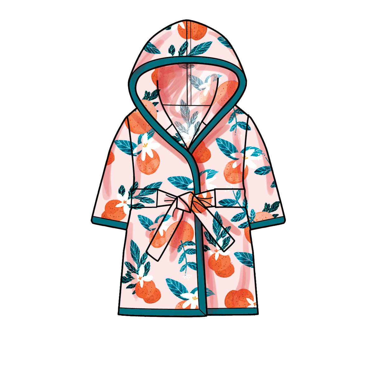 Simplicity S9483 sewing pattern envelope showing hooded robe