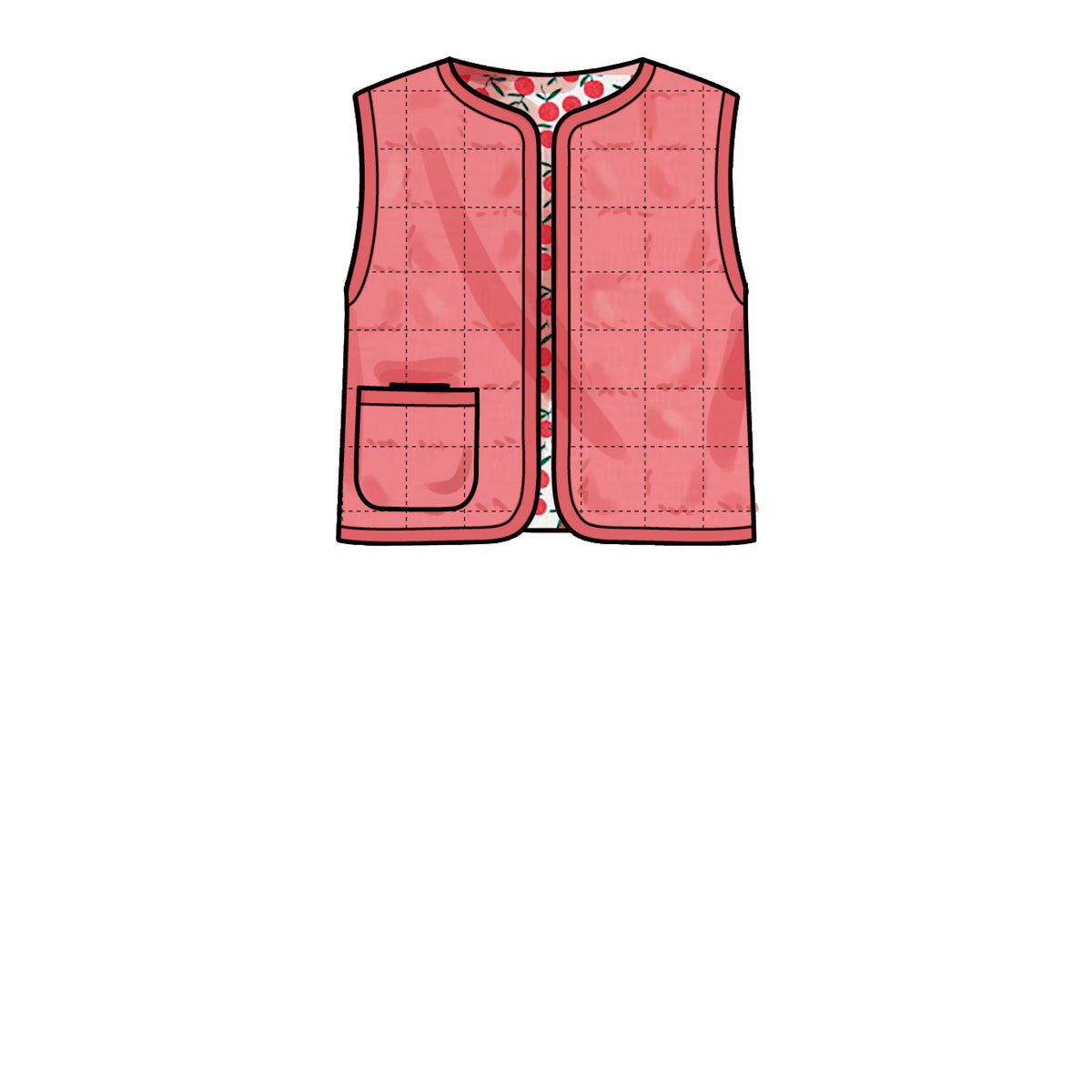 Simplicity S9485 sewing pattern envelope showing toddler casual wear