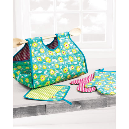 Simplicity S9528 pattern envelope showing potholders, oven mitts and casserole carriers