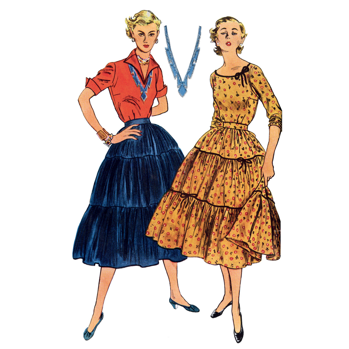 Simplicity S9537 pattern envelope showing misses' casual wear