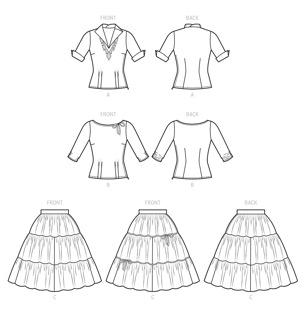 Simplicity S9537 pattern envelope showing misses' casual wear