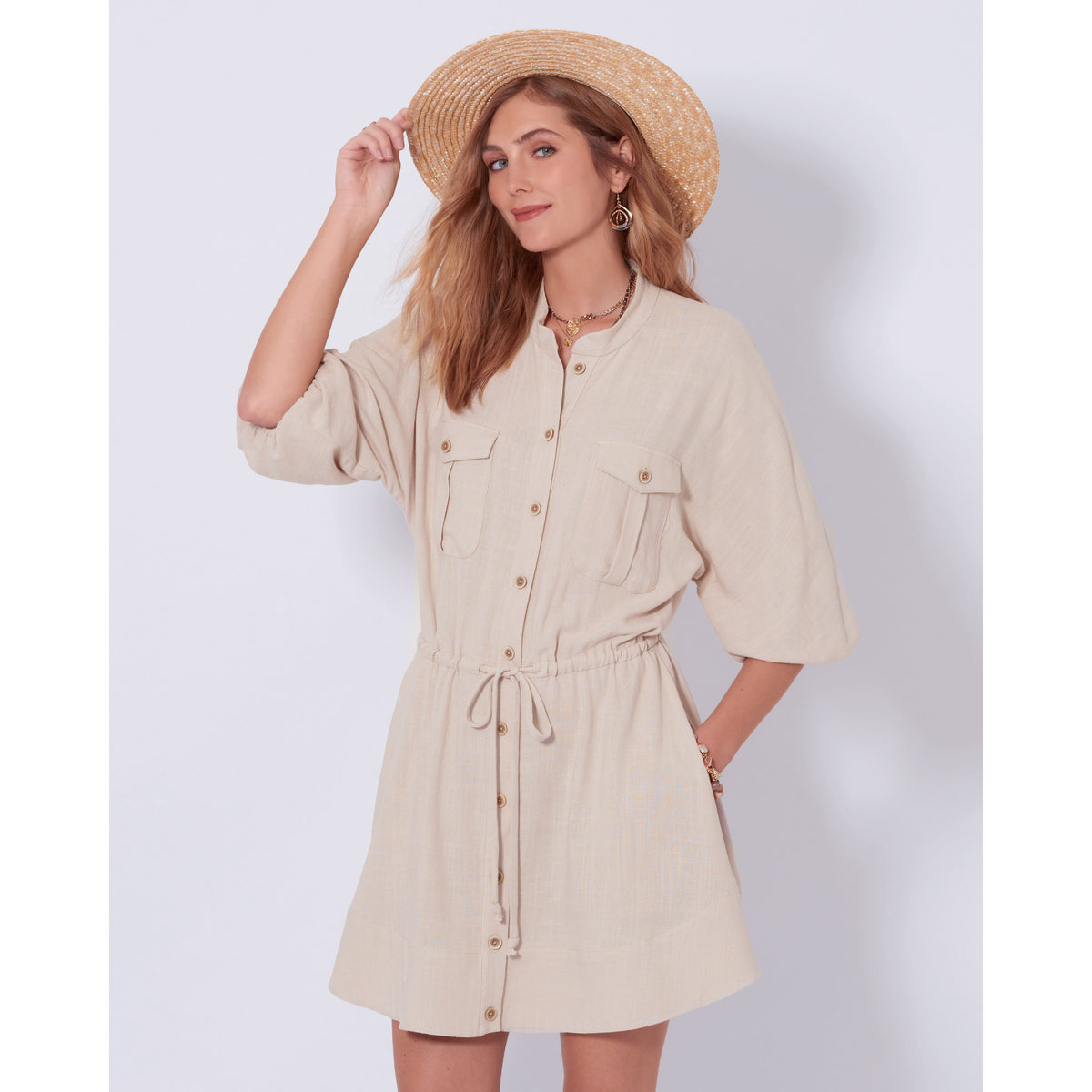 Simplicity S9544 pattern envelope showing dresses with batwing sleeves
