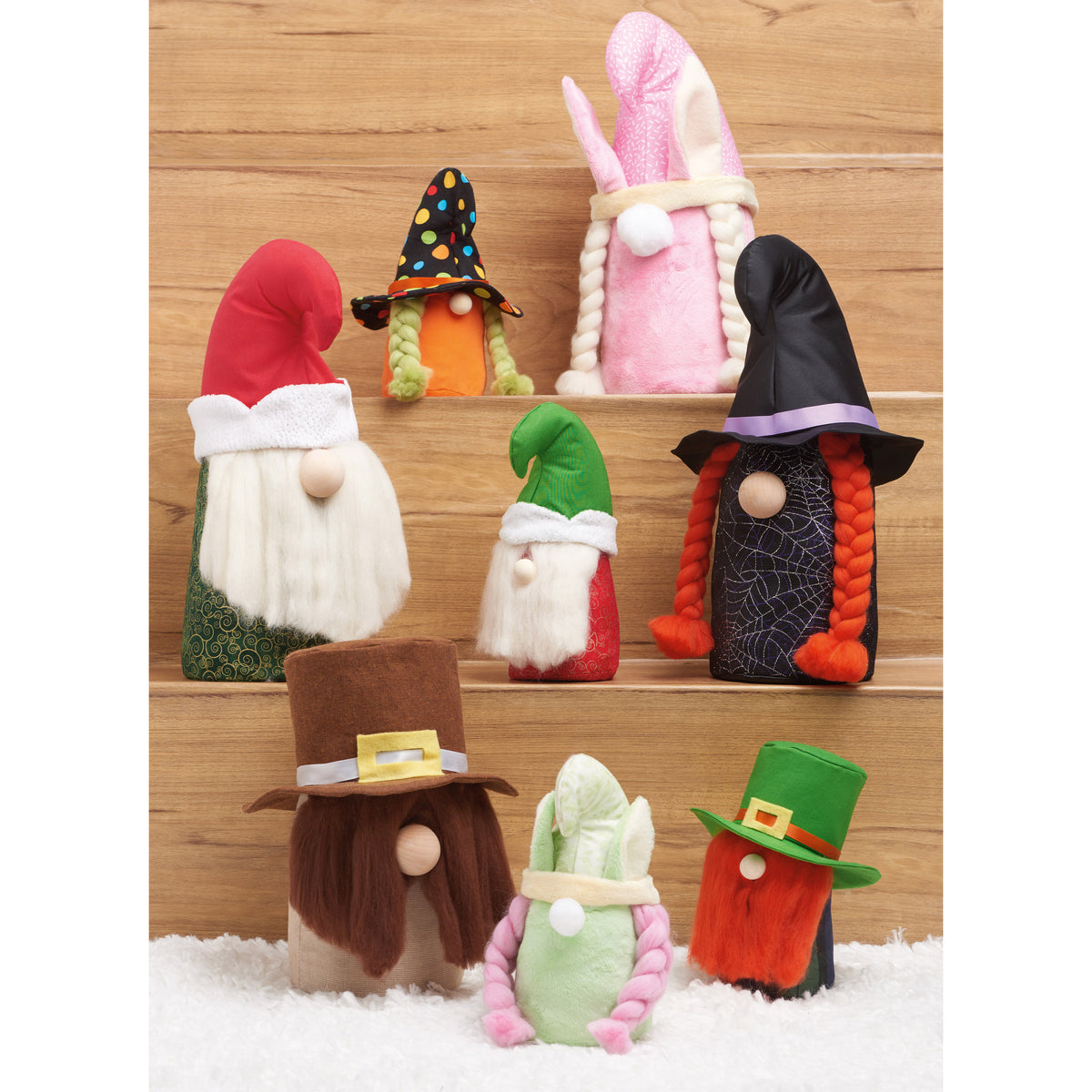 Simplicity S9581 sewing pattern envelope showing stuffed toys