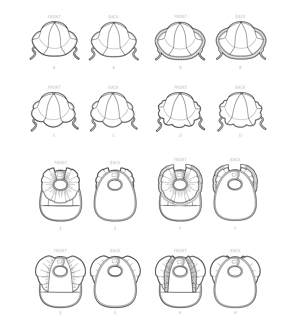 Simplicity S9588 sewing pattern envelope showing accessories