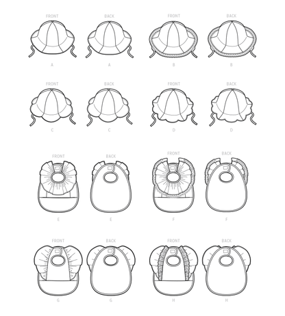 Simplicity S9588 sewing pattern envelope showing accessories