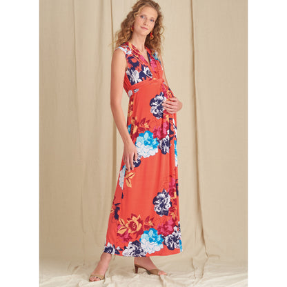 Simplicity S9600 sewing pattern envelope showing a dress