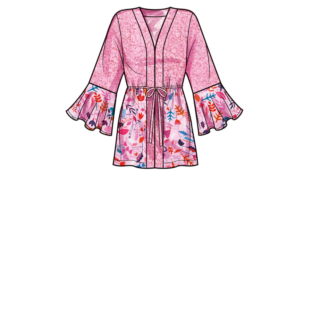 Simplicity S9602 sewing pattern envelope showing tops and waistcoats