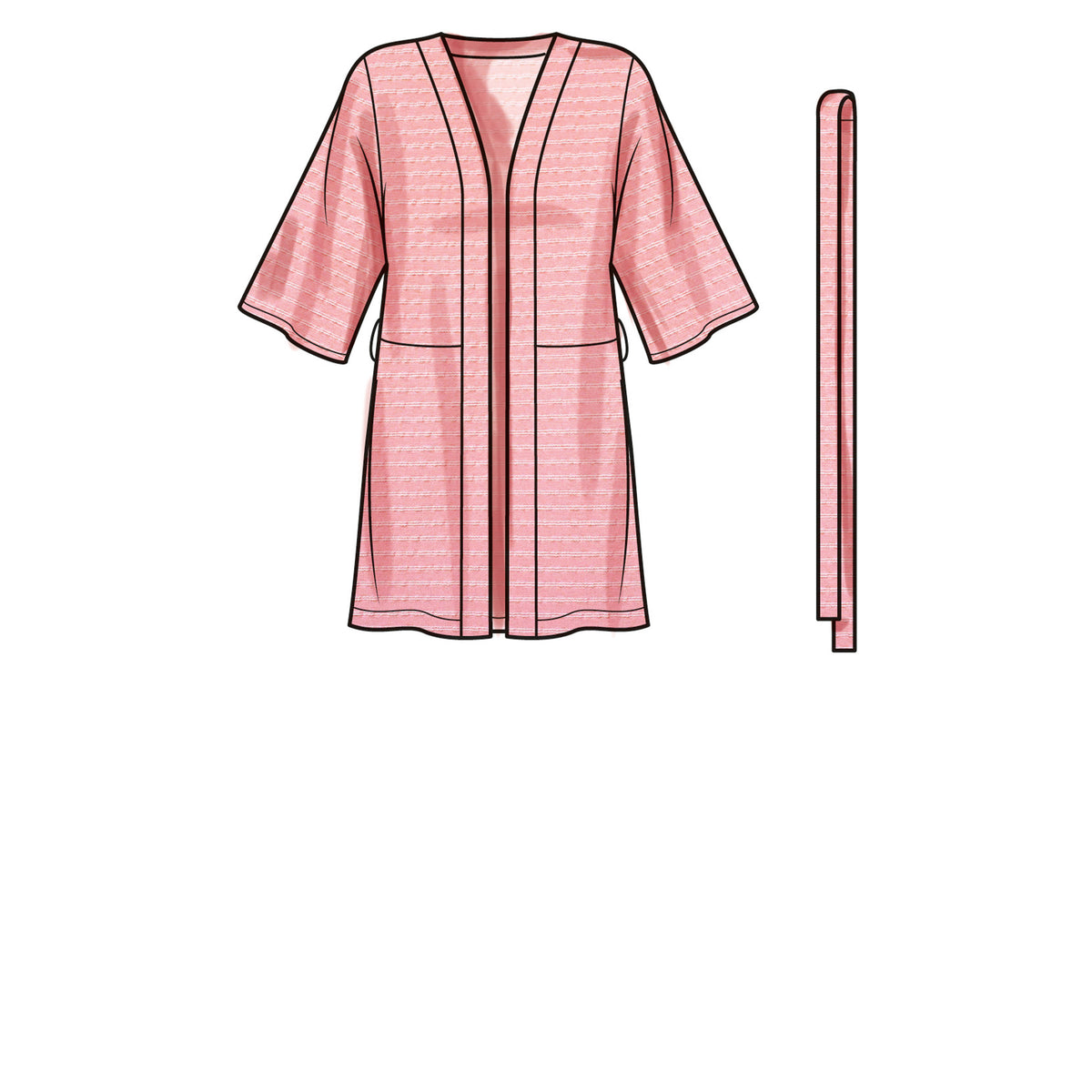 Simplicity S9602 sewing pattern envelope showing tops and waistcoats