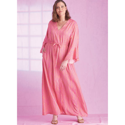 Simplicity S9603 sewing pattern envelope showing tops and waistcoats