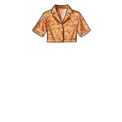 Simplicity S9610 sewing pattern envelope showing casual wear