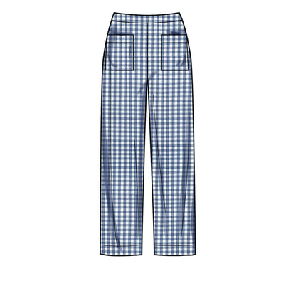 Simplicity S9610 sewing pattern envelope showing casual wear