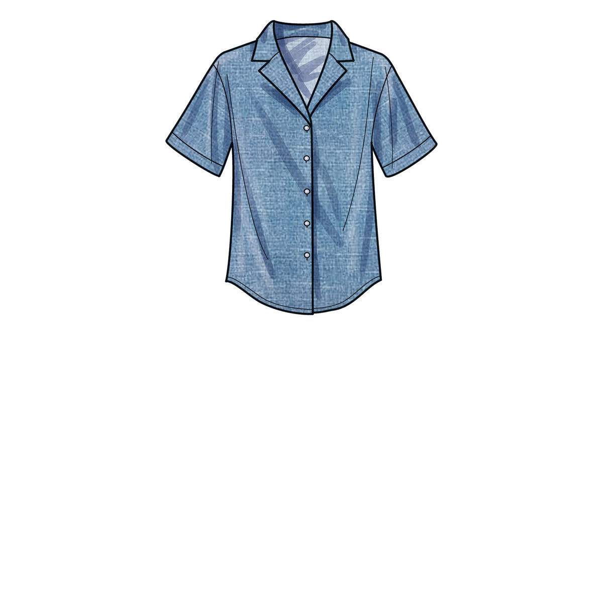 Simplicity S9610 sewing pattern envelope showing casual wear designs