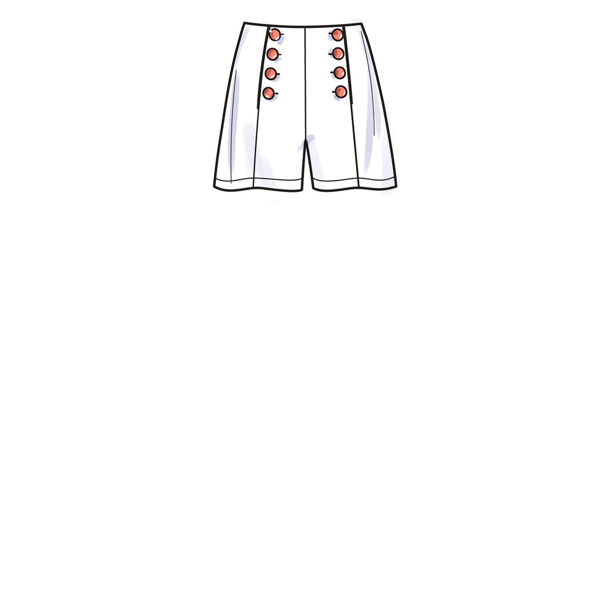 Simplicity S9612 sewing pattern envelope showing casual wear designs