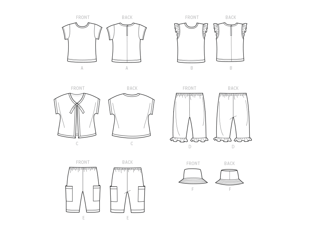 Simplicity S9616 sewing pattern envelope showing baby jacket designs