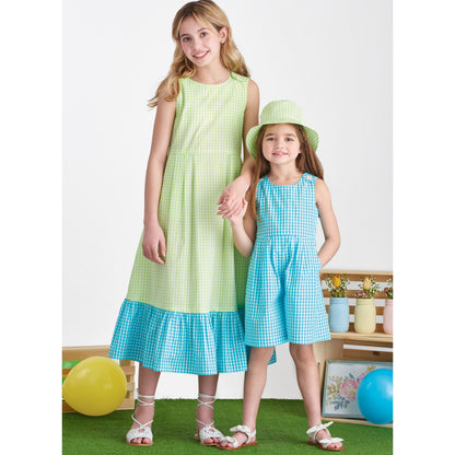 Simplicity S9617 sewing pattern envelope showing dress designs