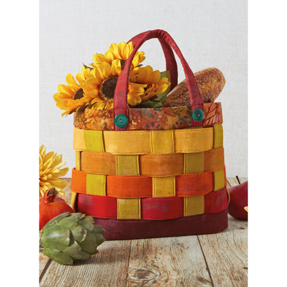 Simplicity S9623 sewing pattern envelope showing fabric baskets designs
