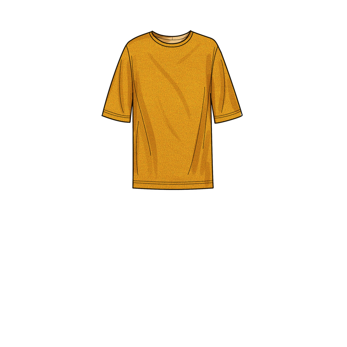 Simplicity sewing pattern S9651 envelope showing men's and boys' tops and vests