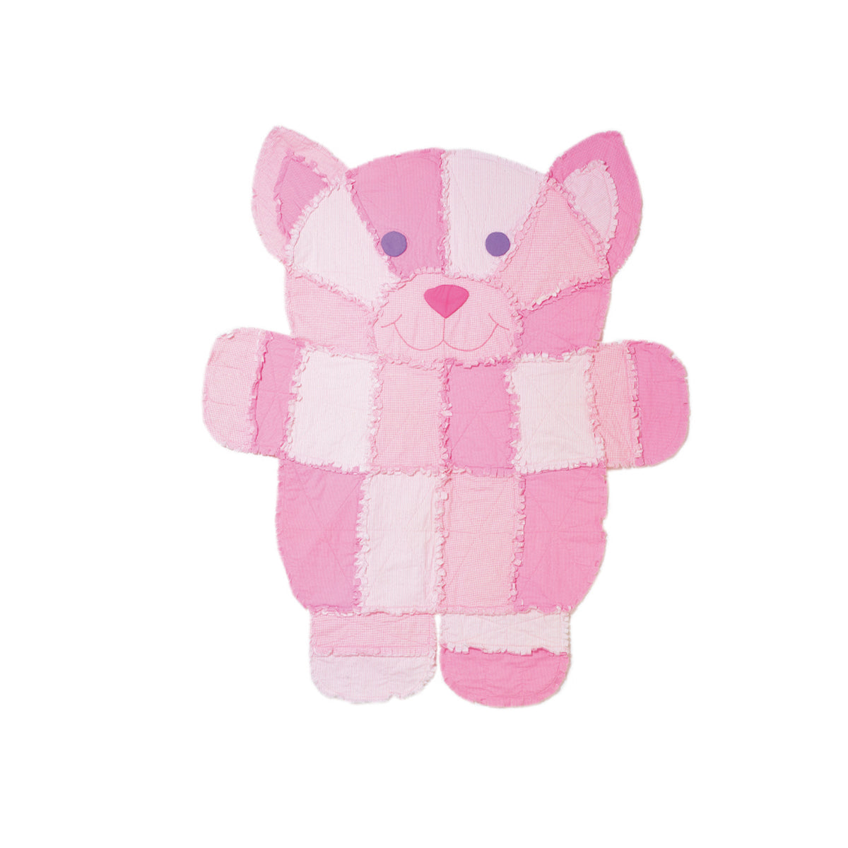Simplicity sewing pattern S9674 envelope showing animal face quilts