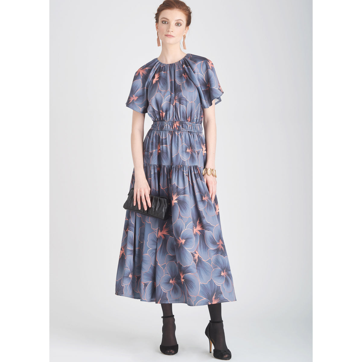 Simplicity sewing pattern S9678 envelope showing misses' dress
