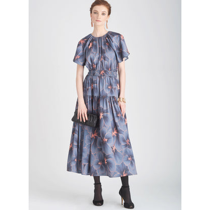 Simplicity sewing pattern S9678 envelope showing misses' dress