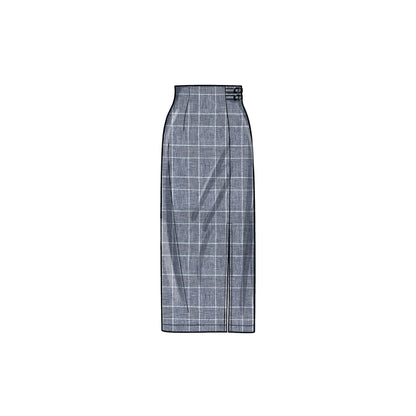 Simplicity sewing pattern S9683 envelope showing misses' skirts and trousers