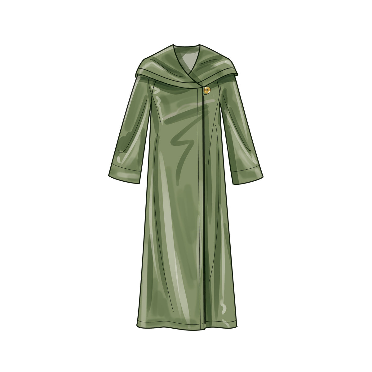 Simplicity sewing pattern S9684 envelope showing misses' relaxed jackets and coats