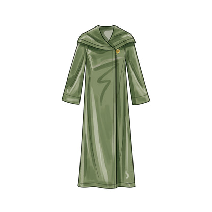 Simplicity sewing pattern S9684 envelope showing misses' relaxed jackets and coats
