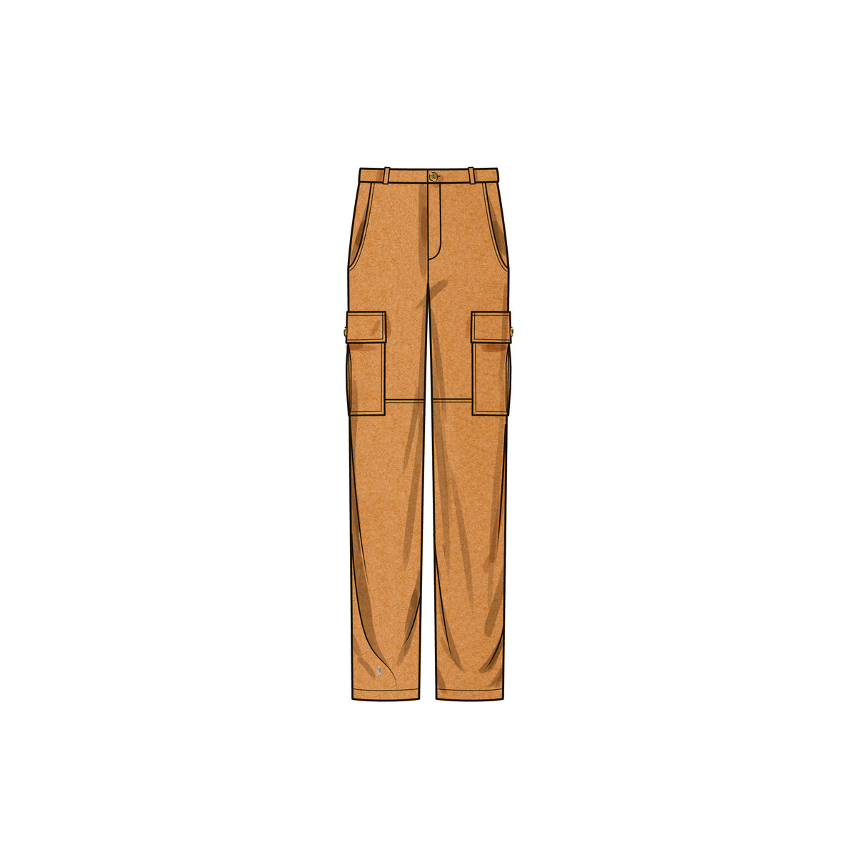 Simplicity sewing pattern S9693 envelope showing men's and boys' trousers