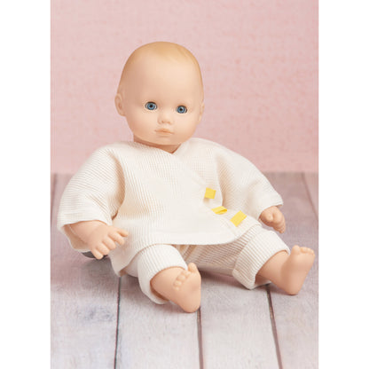 Simplicity S9727 sewing pattern envelope showing baby doll clothes