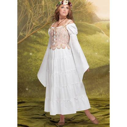 Simplicity S9734 sewing pattern envelope showing a women's fairycore costume