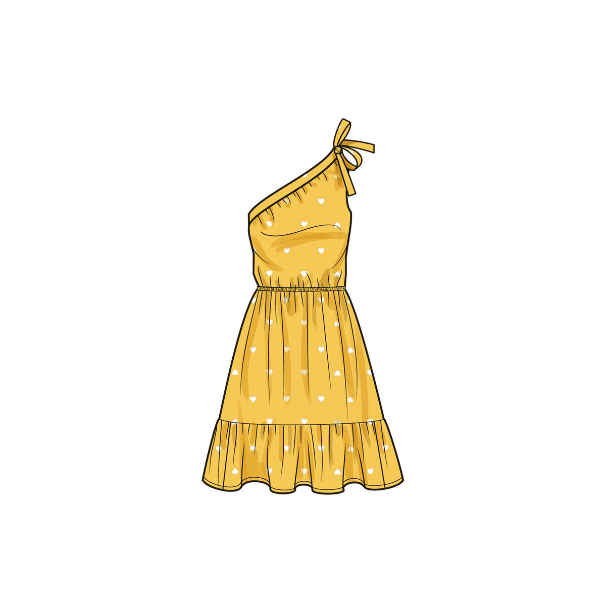 Simplicity S9746 sewing pattern envelope showing a women's dress